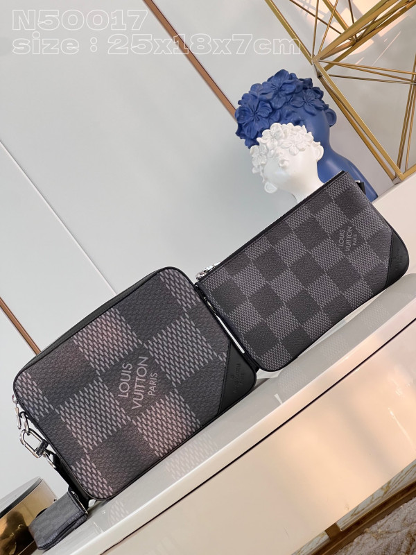 [FREE SHIPPING] LOUIS VUITTON TRIO MESSENGER