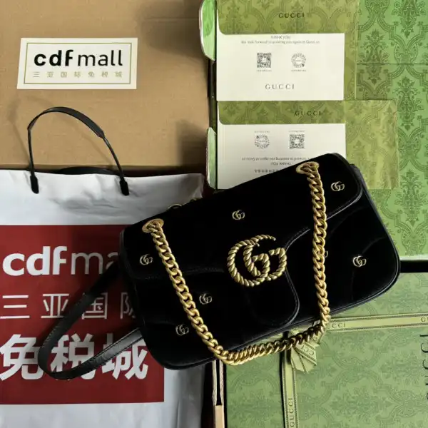 Affordable GUCCI GG Marmont mini shoulder bag