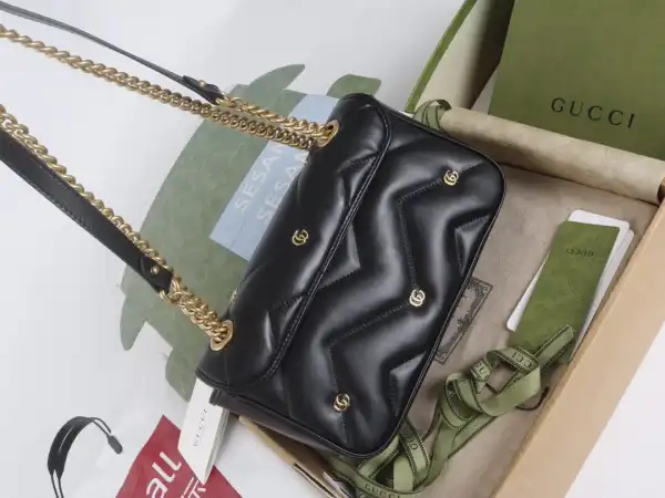 First bag ru GUCCI GG Marmont mini shoulder bag