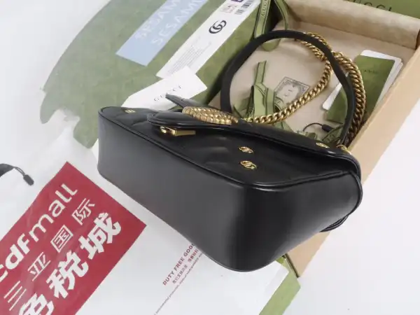 First bag ru GUCCI GG Marmont mini shoulder bag