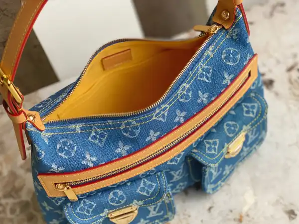 Aaa replica bags LOUIS VUITTON VINTAGE DENIM