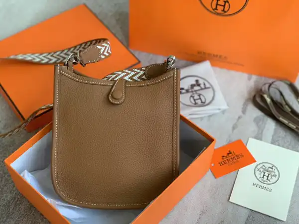 Yupoo bagsoffer Hermes Mini Evelyne