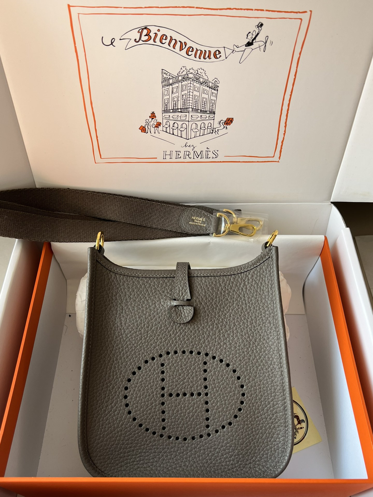 HOT SALE Hermes Mini Evelyne