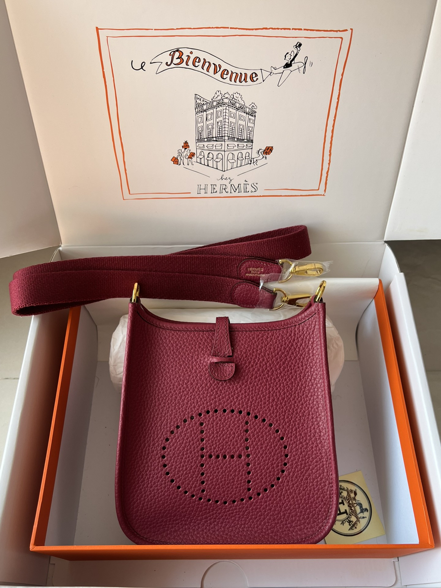 HOT SALE Hermes Mini Evelyne