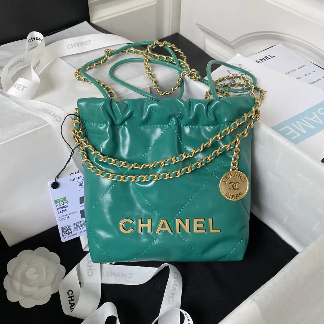 CHANEL 22 MINI HANDBAG-23*18.5*6CM