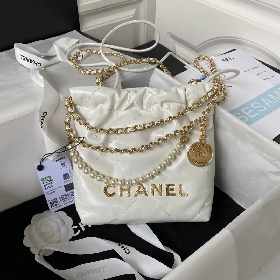 CHANEL 22 MINI HANDBAG-23*18.5*6CM