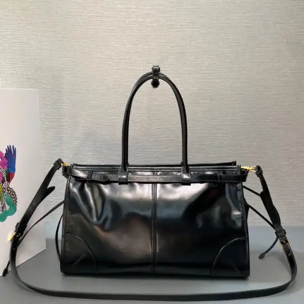 Prada Large leather handbag