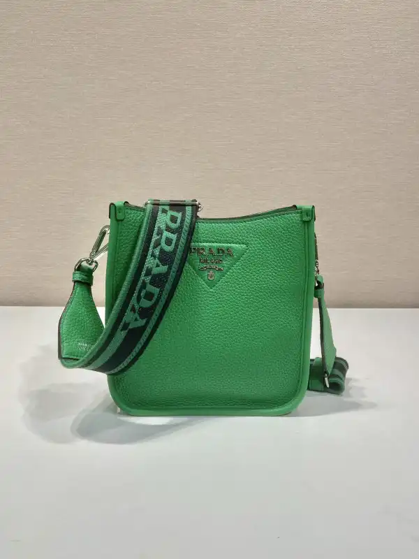 PRADA Leather mini shoulder bag