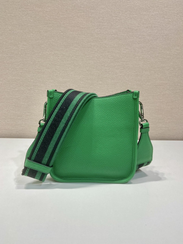 HOT SALE PRADA Leather mini shoulder bag