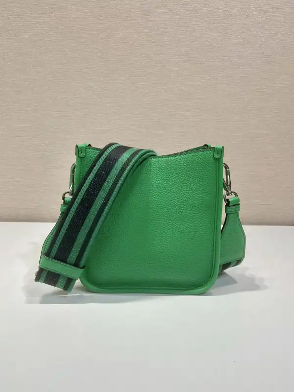 PRADA Leather mini shoulder bag