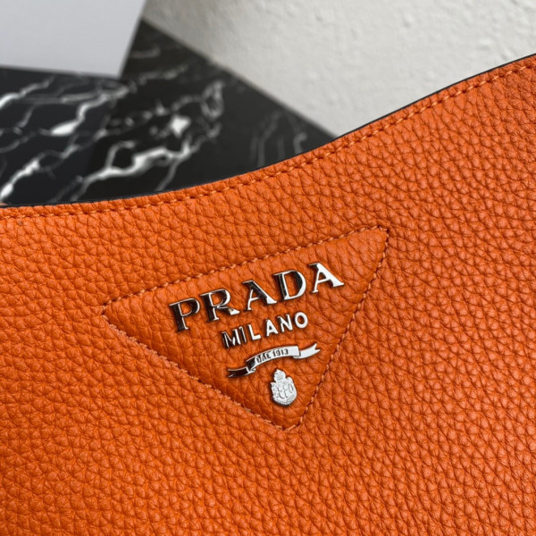 HOT SALE PRADA Leather mini shoulder bag