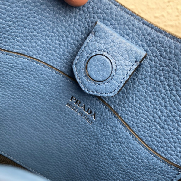 HOT SALE PRADA Leather mini shoulder bag