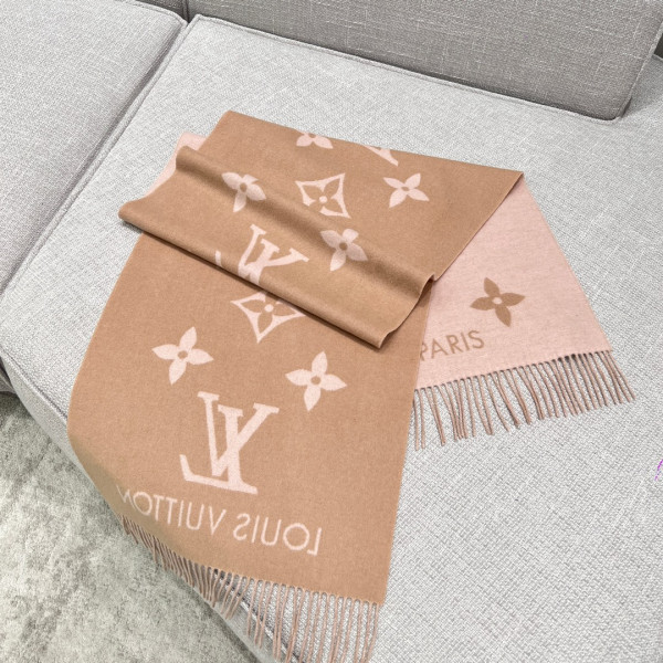 [FREE SHIPPING] LOUIS VUITTON Reykjavik Scarf