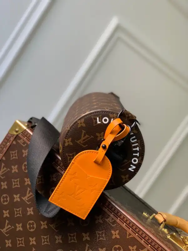 Aaa replica bags LOUIS VUITTON Soft Polochon PM