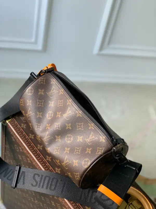 Aaa replica bags LOUIS VUITTON Soft Polochon PM