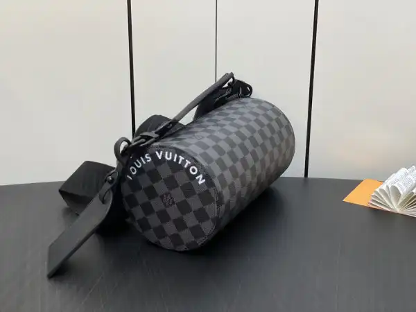 Aaa replica bags LOUIS VUITTON Soft Polochon PM