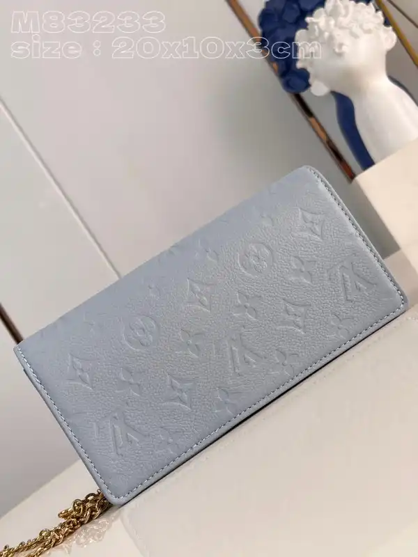 Cheap LOUIS VUITTON Wallet On Chain Lily