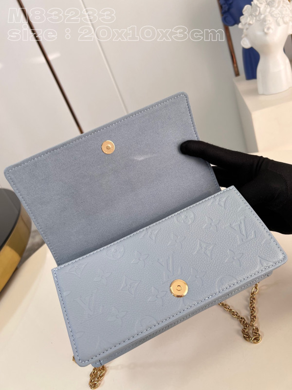 HOT SALE LOUIS VUITTON Wallet On Chain Lily