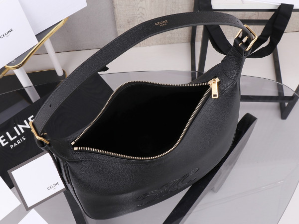 [FREE SHIPPING] CELIN* HELOISE CUIR TRIOMPHE BAG IN SUPPLE CALFSKIN