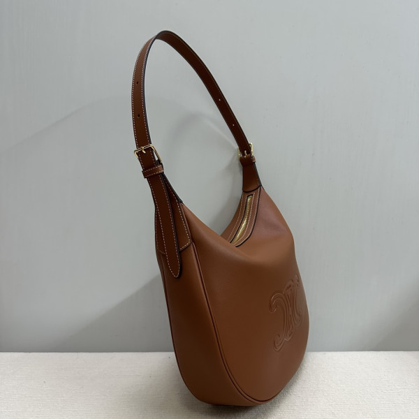 HOT SALE CELIN* HELOISE CUIR TRIOMPHE BAG IN SUPPLE CALFSKIN