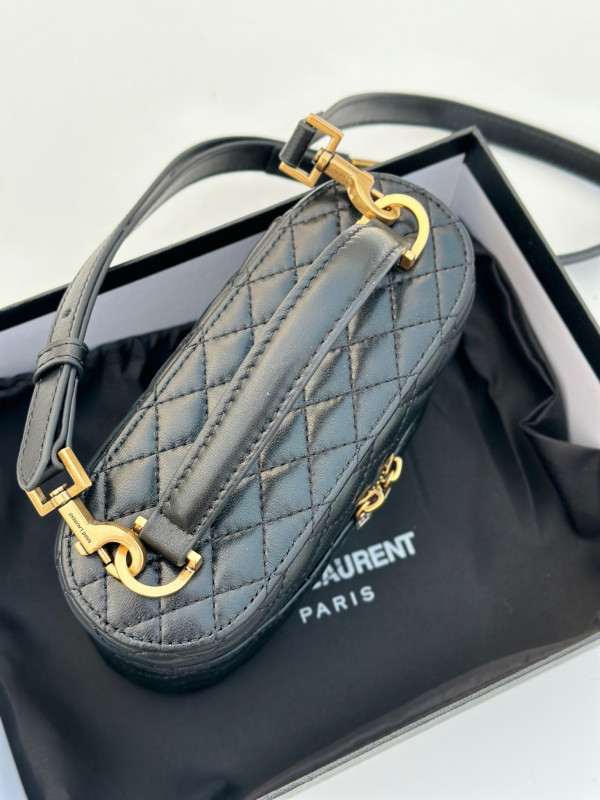 HOT SALE YSL GABY MINI VANITY BAG IN LAMBSKIN