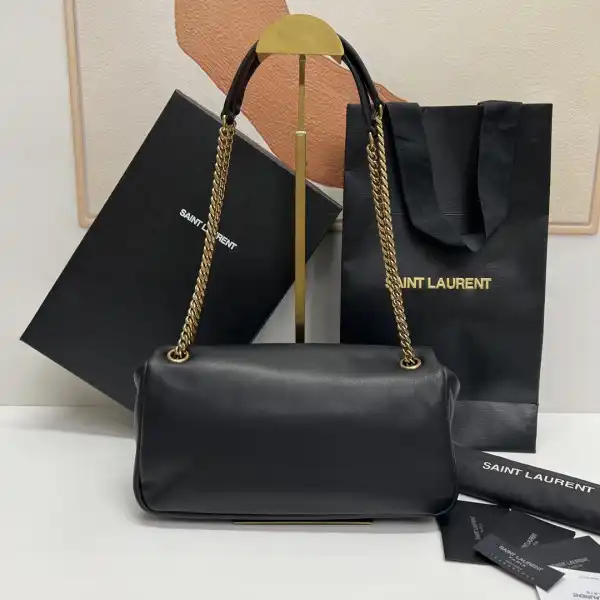 YSL CALYPSO IN PLUNGED LAMBSKIN