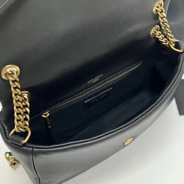 First bag ru YSL CALYPSO IN PLUNGED LAMBSKIN