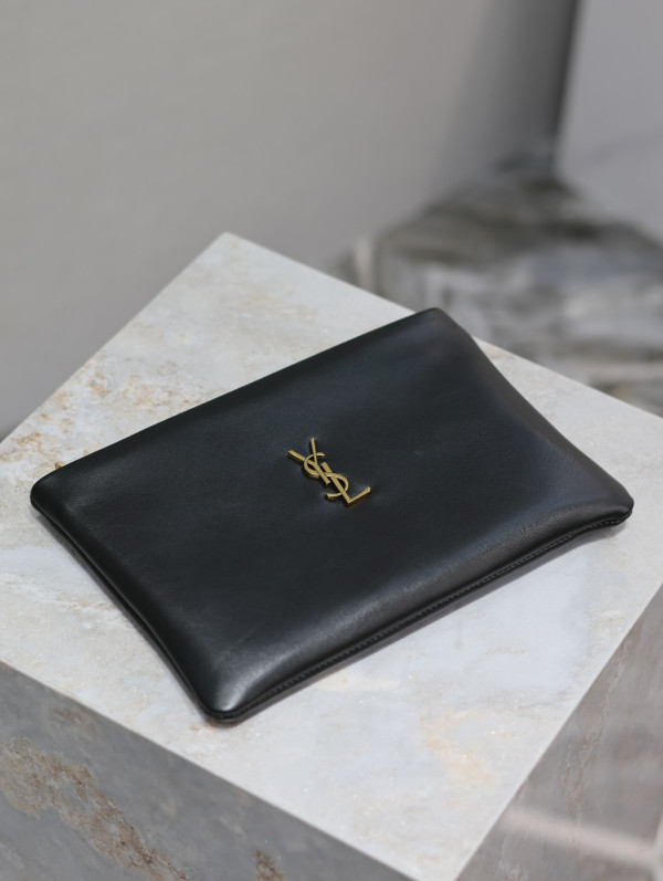 HOT SALE YSL CALYPSO SMALL POUCH IN LAMBSKIN