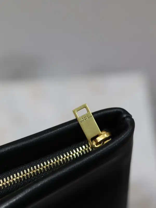 YSL CALYPSO SMALL POUCH IN LAMBSKIN