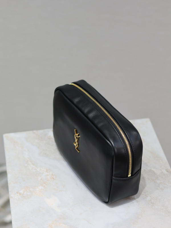 HOT SALE YSL CALYPSO COSMETIC POUCH IN LAMBSKIN