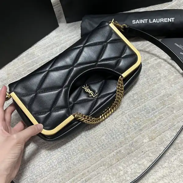 First bag ru YSL 87 IN QUILTED LAMBSKIN