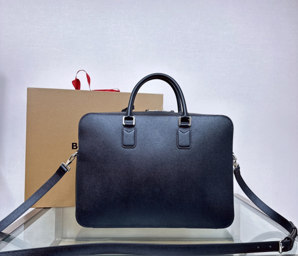 HOT SALE BURBERRY Slim Ainsworth Briefcase