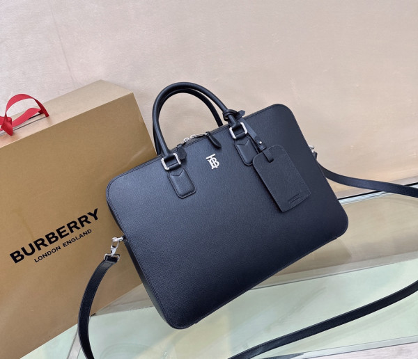 HOT SALE BURBERRY Slim Ainsworth Briefcase