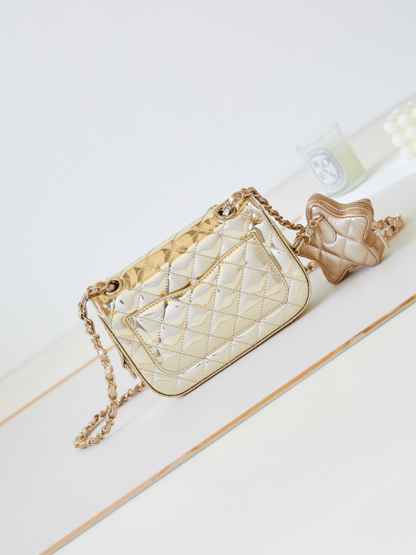 HOT SALE CL MINI FLAP BAG & STAR COIN PURSE