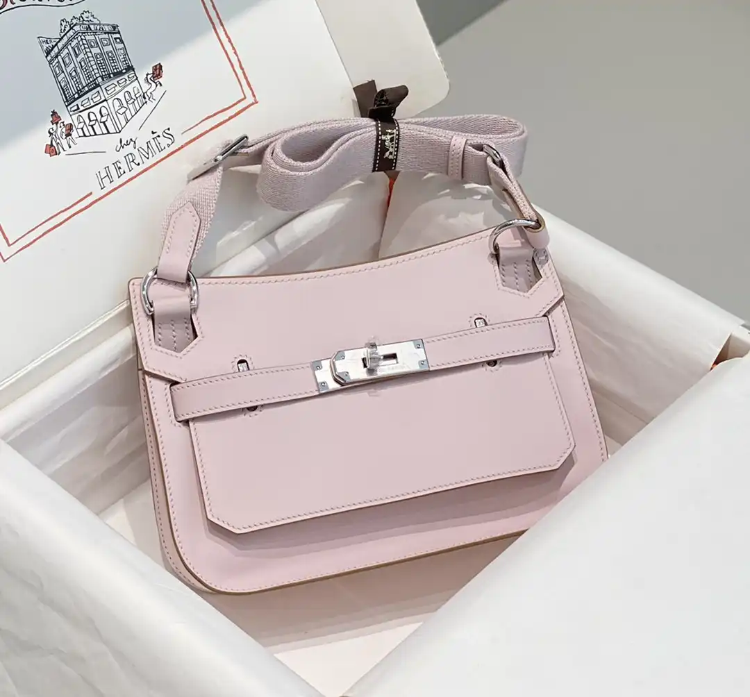 TO Hermes Jypsiere Mini Bag in Swift Leather Gris Meyer