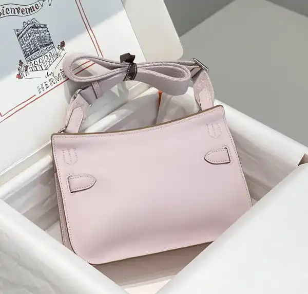 Bagsoffer yupoo Hermes Jypsiere Mini Bag in Swift Leather Gris Meyer