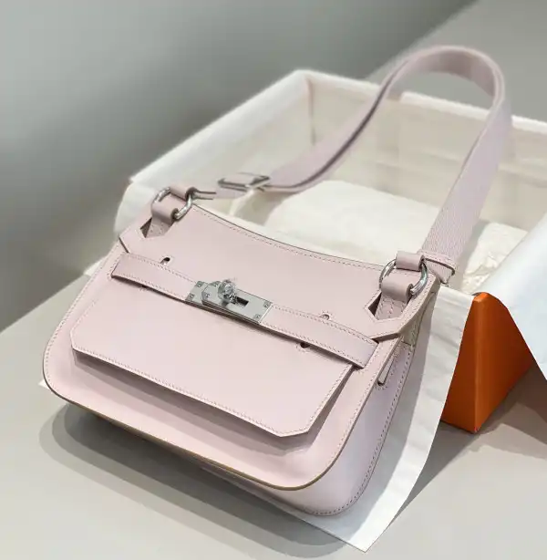 Hermes Jypsiere Mini Bag in Swift Leather Gris Meyer