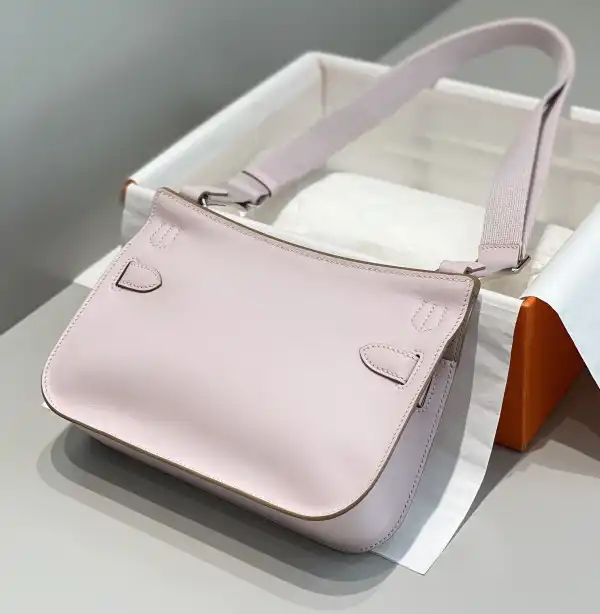 Hermes Jypsiere Mini Bag in Swift Leather Gris Meyer