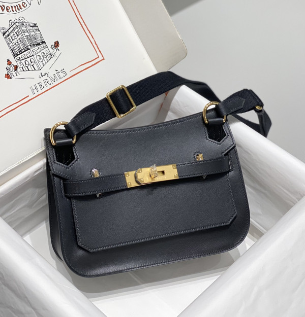 HOT SALE Hermes Jypsiere Mini Bag in Swift Leather Gris Meyer