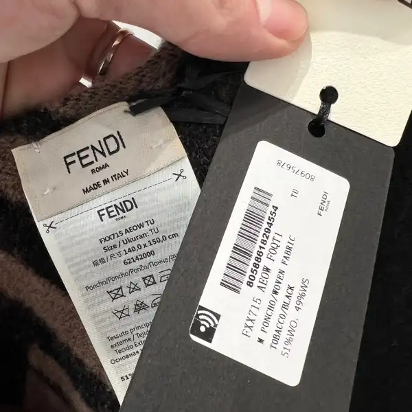 Fendi Poncho