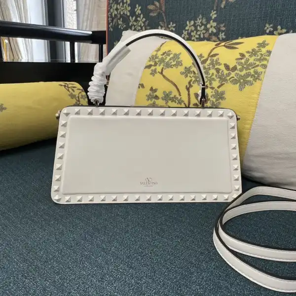 VALENTINO ROCKSTUD CALFSKIN HANDBAG