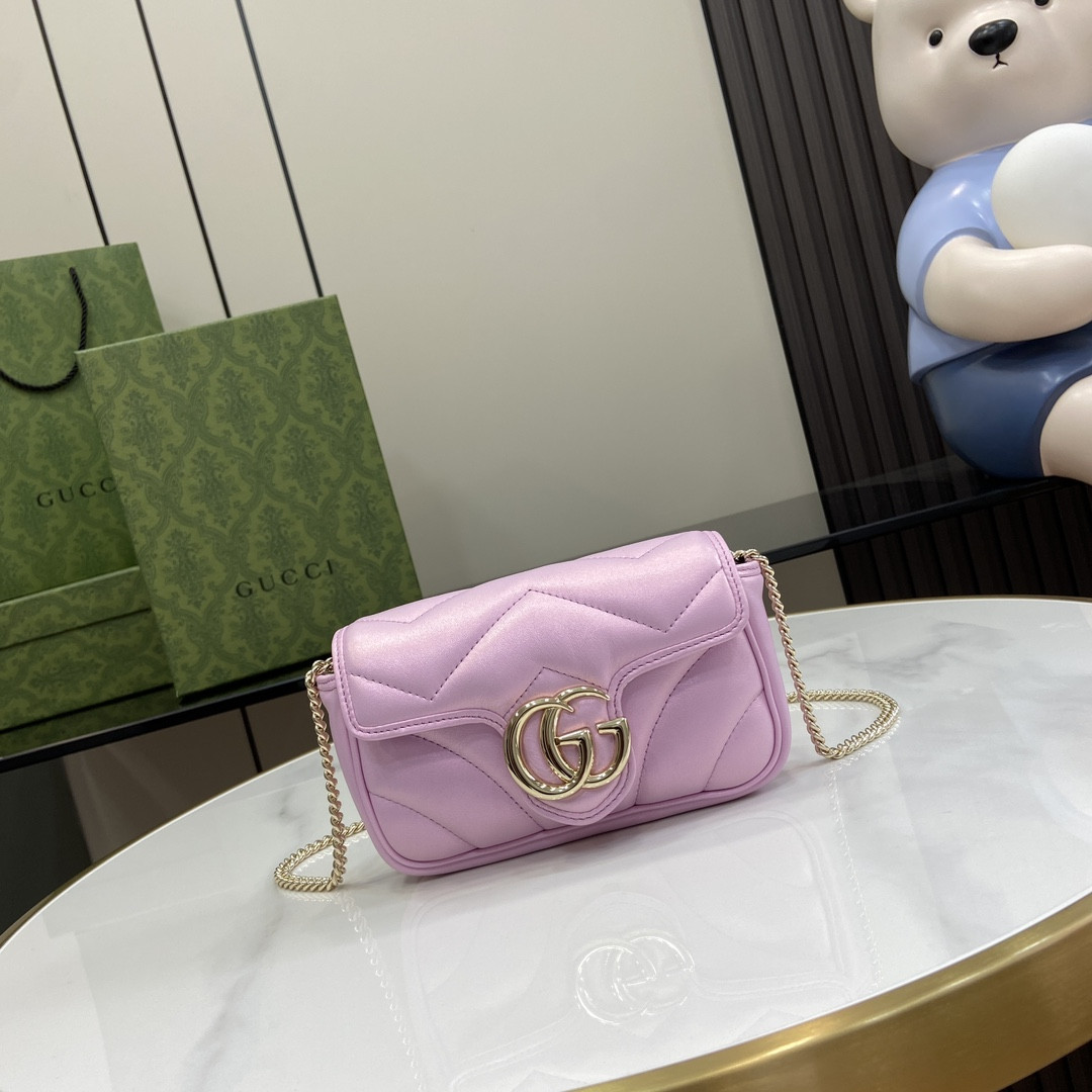 HOT SALE GUCCI GG Marmont super mini bag