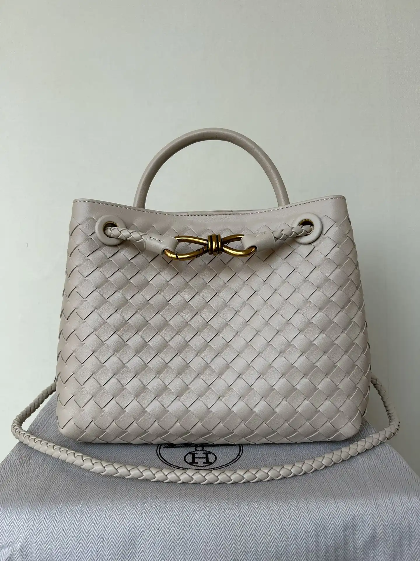 BOTTEGA VENETA SMALL ANDIAMO-25*22*10.5cm