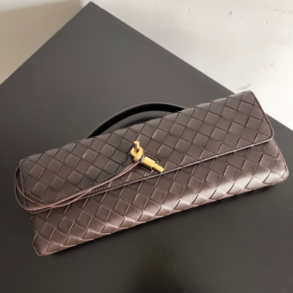 HOT SALE BOTTEGA VENETA Long Clutch Andiamo With Handle