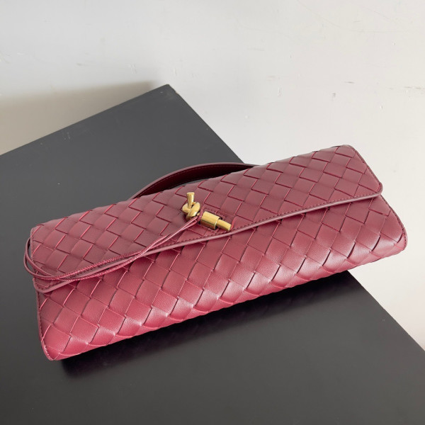 HOT SALE BOTTEGA VENETA Long Clutch Andiamo With Handle