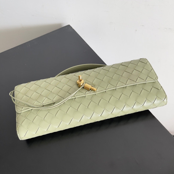 HOT SALE BOTTEGA VENETA Long Clutch Andiamo With Handle