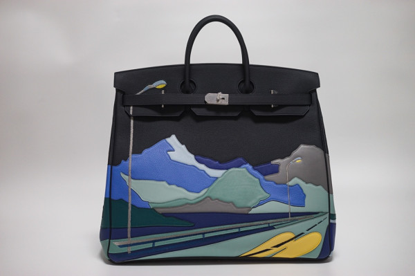 HOT SALE HERMÈS ENDLESS ROAD HAC BIRKIN 50 MULTICOLOR TOGO