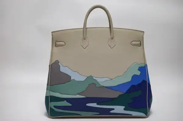 Yupoo bagsoffer HERMÈS ENDLESS ROAD HAC BIRKIN 50 MULTICOLOR TOGO