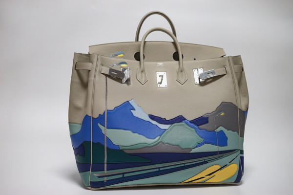 HOT SALE HERMÈS ENDLESS ROAD HAC BIRKIN 50 MULTICOLOR TOGO