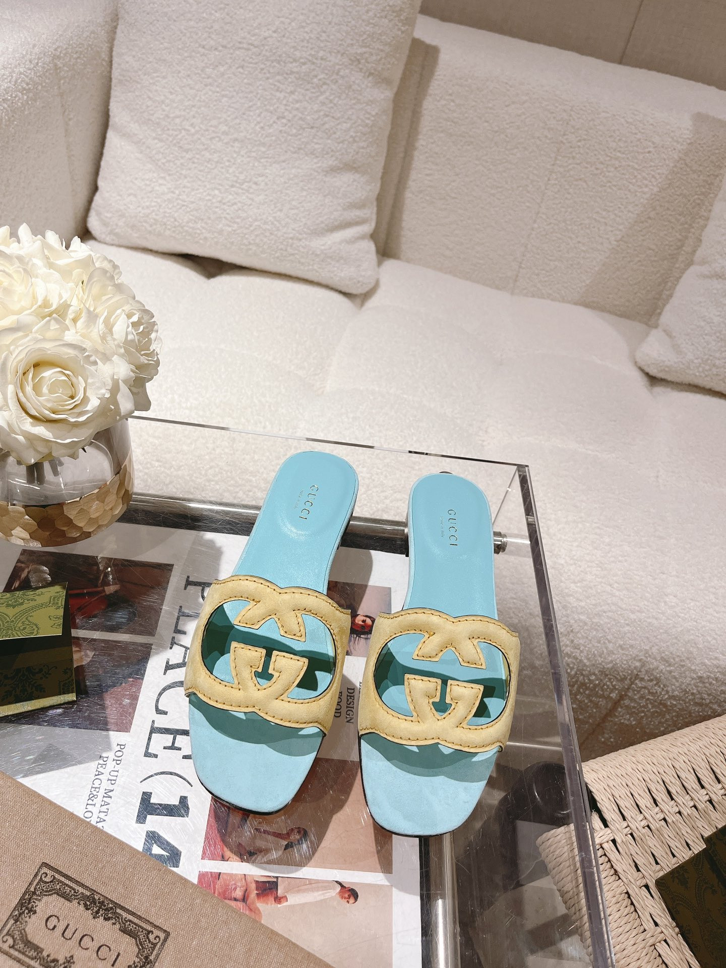 HOT SALE GUCCI SLIDE SANDALS